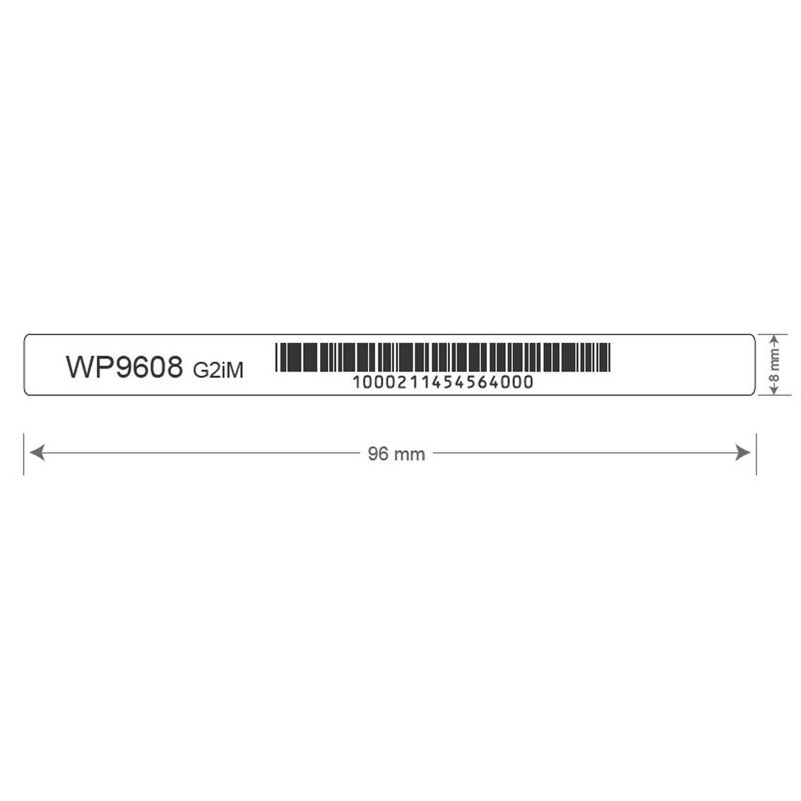 RFID žymenos Ir Etiketės Book WP9608